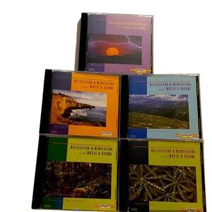 Relaxing Nature Sounds 5 CD Set - for Meditation, Relaxation and Sleep - Used